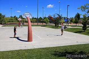 view of sport court