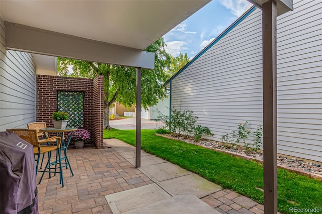 view of patio