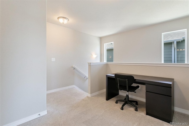 7407 Rufous Fronted Vw, Colorado Springs, CO 80923 - office area featuring carpet and baseboards