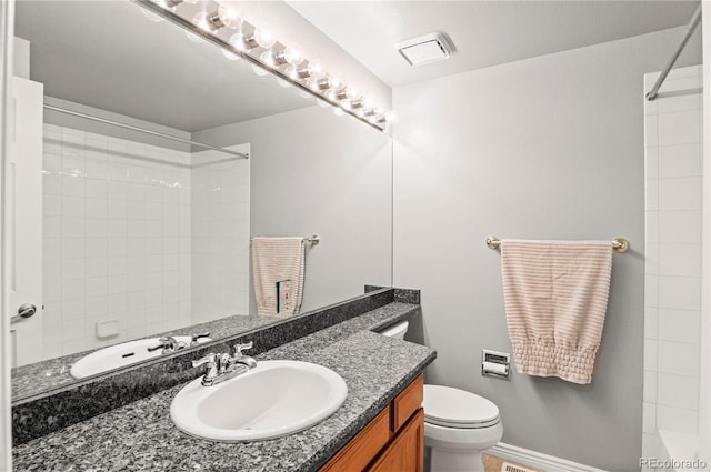 943 S Fairplay St, Aurora, CO 80012 - full bathroom featuring vanity and toilet