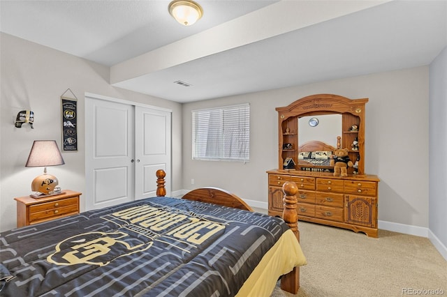 15895 Columbine St, Thornton, CO 80602 - carpeted bedroom featuring baseboards and a closet
