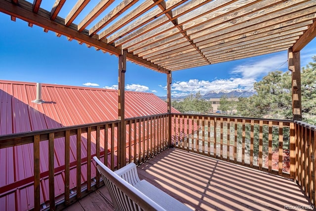 10199 W Cheyenne Cir, Salida, CO 81201 - view of deck