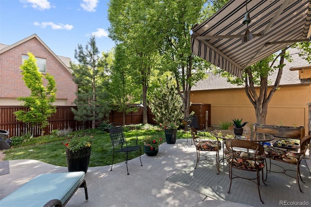 652 Ulster Way, Denver, CO 80230 - view of patio / terrace with outdoor dining area