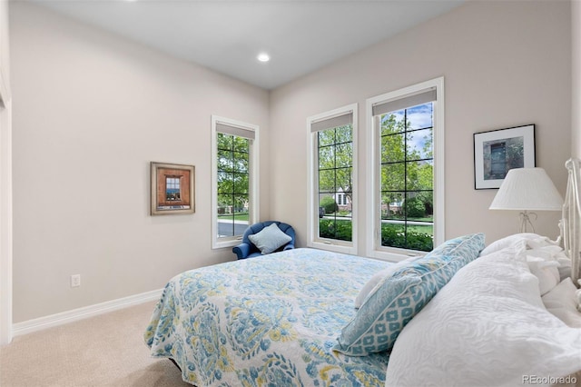 652 Ulster Way, Denver, CO 80230 - bedroom with baseboards, carpet flooring, and recessed lighting