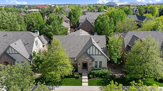 652 Ulster Way, Denver, CO 80230 - aerial perspective of suburban area