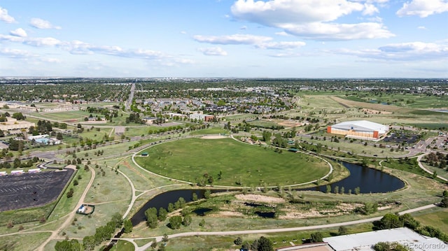 652 Ulster Way, Denver, CO 80230 - aerial view of property's location with a large body of water