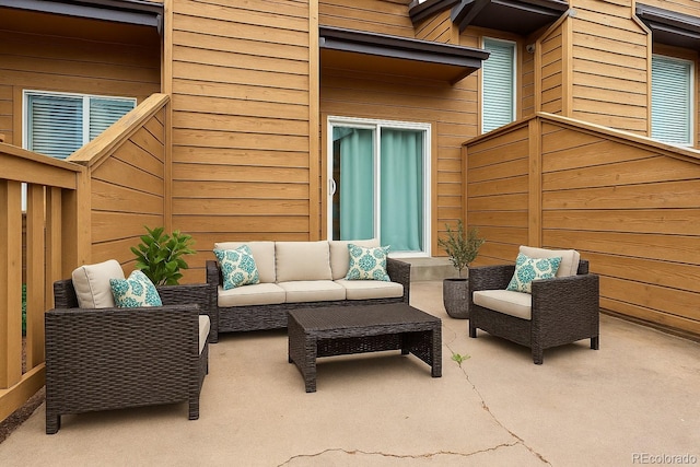 5555 E Briarwood Ave Unit 706, Centennial, CO 80122 - view of patio with outdoor lounge area