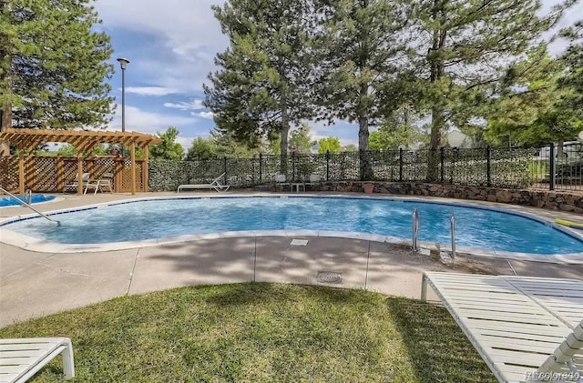 5555 E Briarwood Ave Unit 706, Centennial, CO 80122 - community pool featuring fence and a patio area