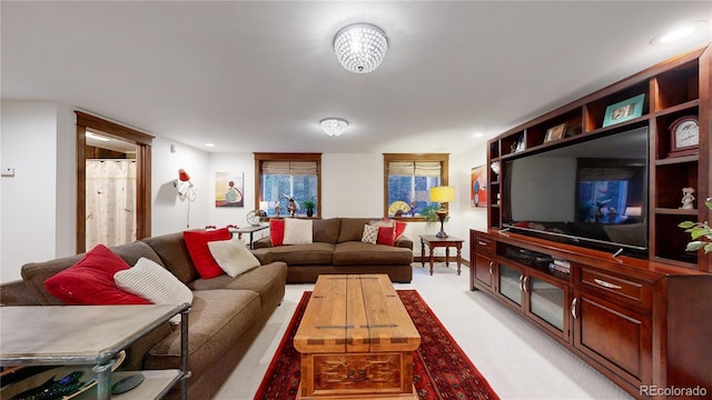 view of living area