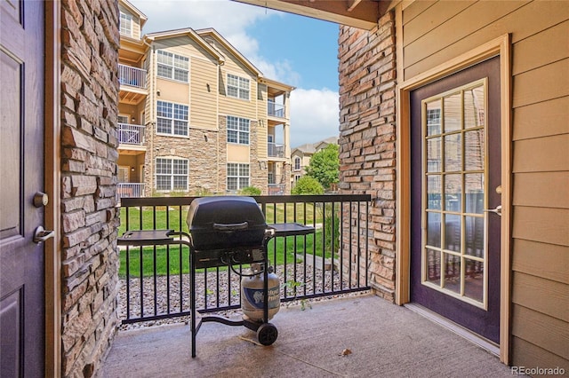 17442 Nature Walk Trl Unit 107, Parker, CO 80134 - balcony with area for grilling