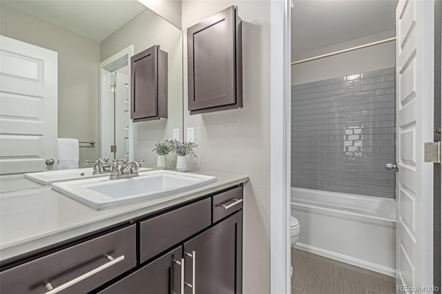 10305 Martin Luther King Blvd, Denver, CO 80238 - bathroom with toilet, vanity, and bathing tub / shower combination