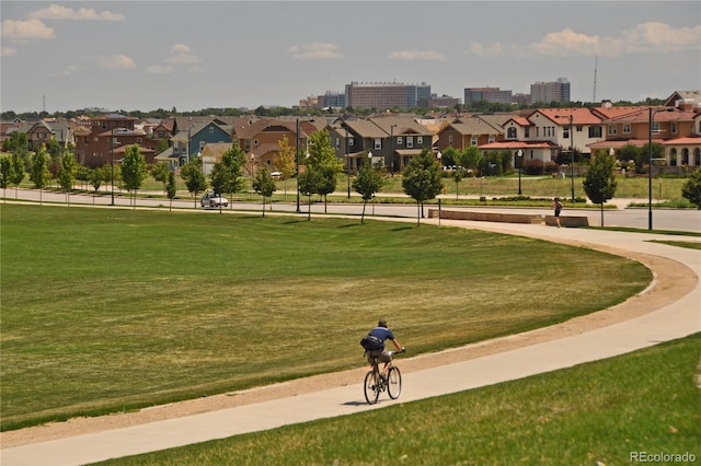 10305 Martin Luther King Blvd, Denver, CO 80238 - view of property's community featuring a yard and a residential view