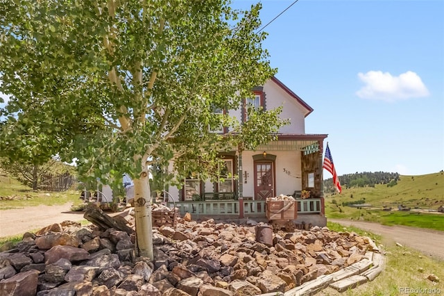 310 E Whiting Ave, Cripple Creek, CO 80813 - view of front of home with a porch