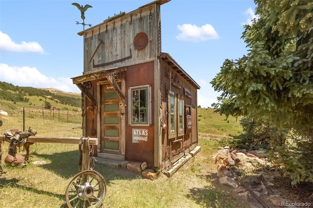 310 E Whiting Ave, Cripple Creek, CO 80813 - view of outdoor structure with a rural view