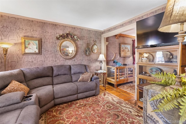 310 E Whiting Ave, Cripple Creek, CO 80813 - living area with wood finished floors