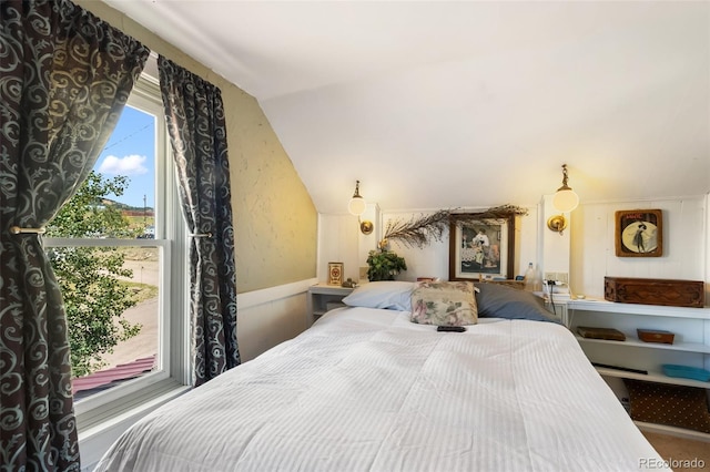 310 E Whiting Ave, Cripple Creek, CO 80813 - bedroom with vaulted ceiling