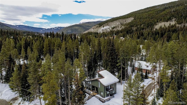 68 Starlit Ln, Blue River, CO 80424 - property view of mountains featuring a view of trees