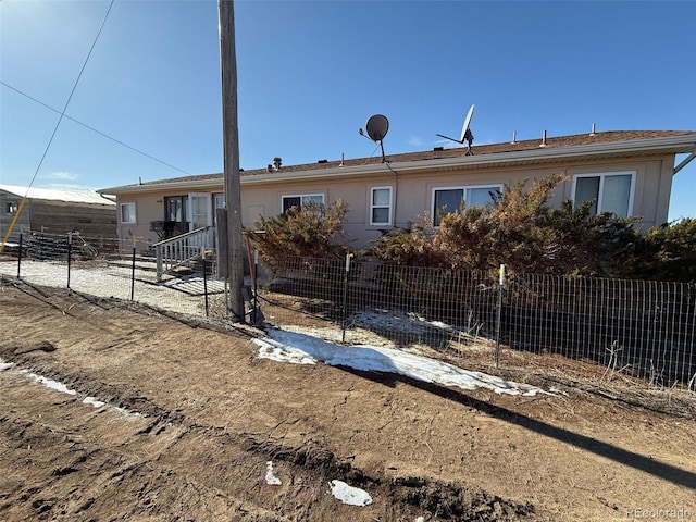 view of rear view of house