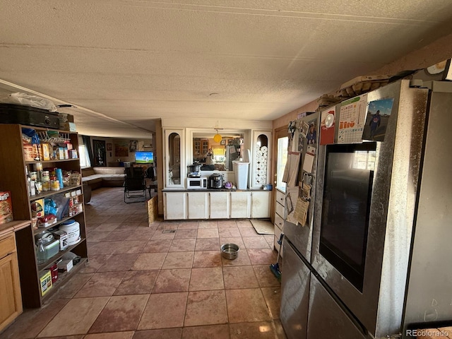 kitchen with tile patterned floors