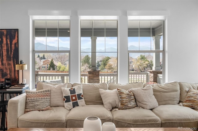 view of living room