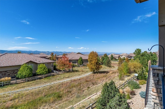 10731 Featherwalk Ln, Highlands Ranch, CO 80126 - mountain view featuring nearby suburban area