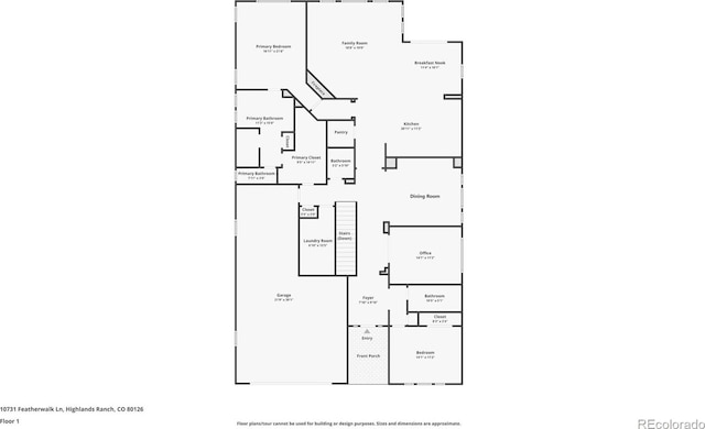10731 Featherwalk Ln, Highlands Ranch, CO 80126 - home floor plan