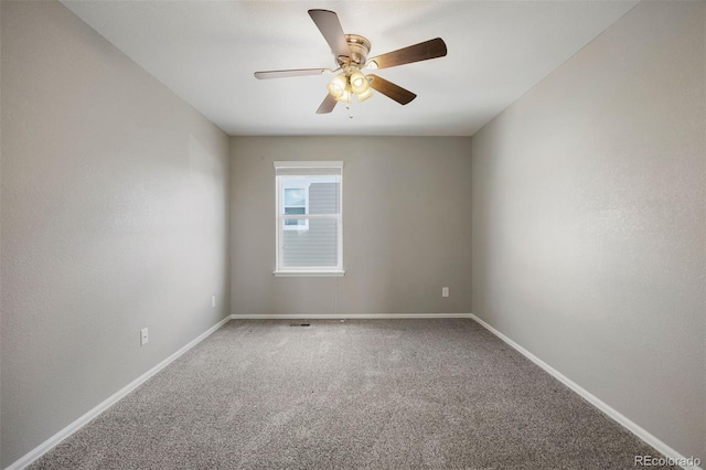 12210 Pine Post Dr, Parker, CO 80138 - unfurnished room with carpet floors, ceiling fan, and baseboards
