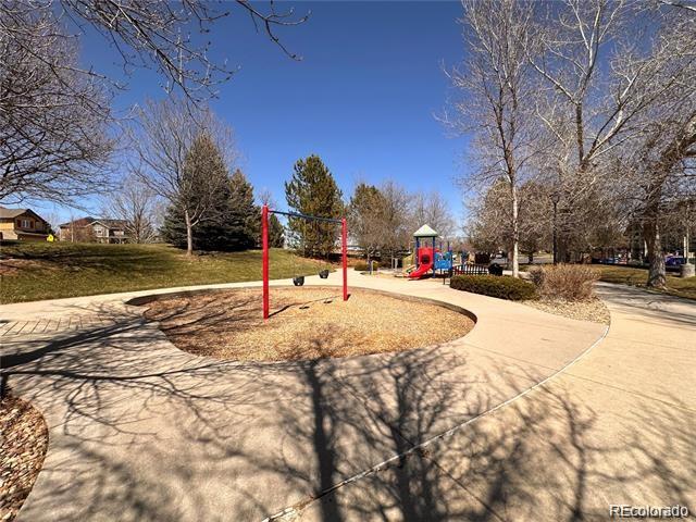 surrounding community with a playground