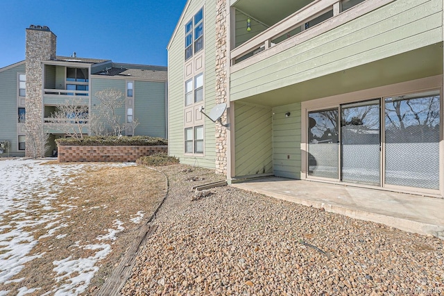 exterior space featuring a patio