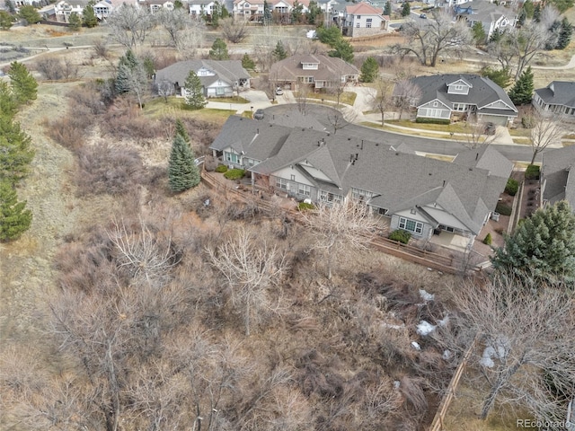 birds eye view of property featuring a residential view