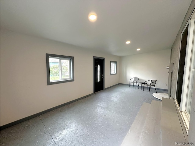 495 E Ave, Limon, CO 80828 - entrance foyer with recessed lighting and baseboards