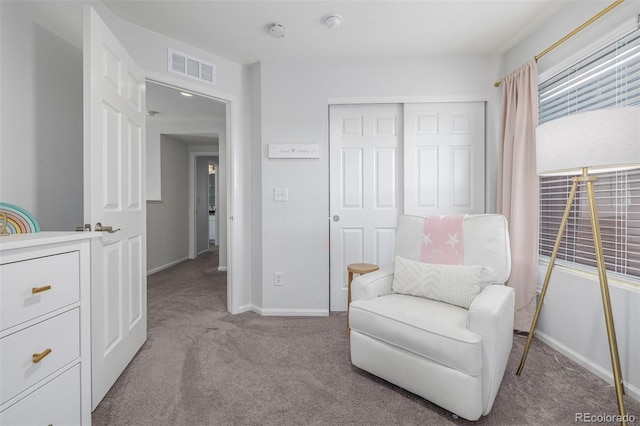 3433 N Wabash St, Denver, CO 80238 - living area with carpet floors and baseboards