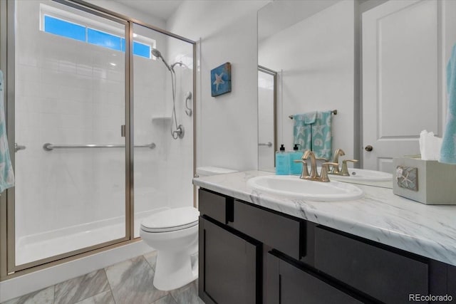 5045 Preserve Pl, Firestone, CO 80504 - full bath featuring a shower stall and vanity