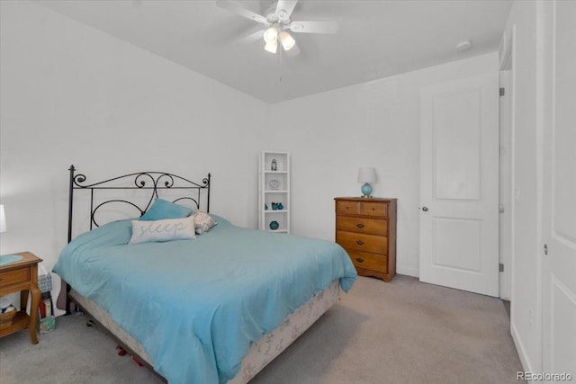 5045 Preserve Pl, Firestone, CO 80504 - carpeted bedroom with ceiling fan