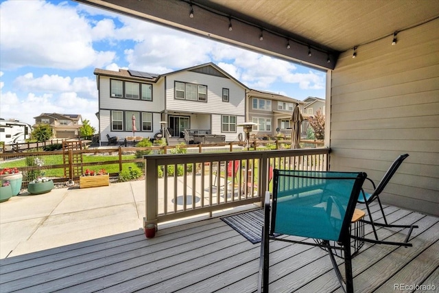 5045 Preserve Pl, Firestone, CO 80504 - deck with a residential view