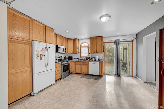 kitchen featuring sink and stainless steel appliances