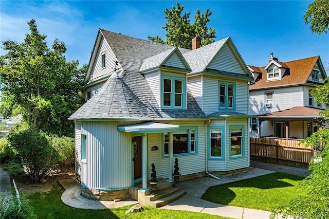 1024 Greenwood Ave, Canon City, CO 81212 - view of front of house featuring roof with shingles and a chimney