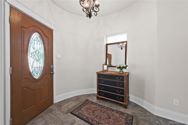 1024 Greenwood Ave, Canon City, CO 81212 - entryway with a chandelier