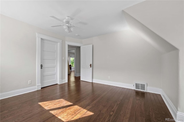 1024 Greenwood Ave, Canon City, CO 81212 - bonus room featuring hardwood / wood-style floors and a ceiling fan