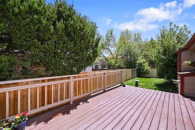 5554 S Ward Way, Littleton, CO 80127 - view of wooden terrace