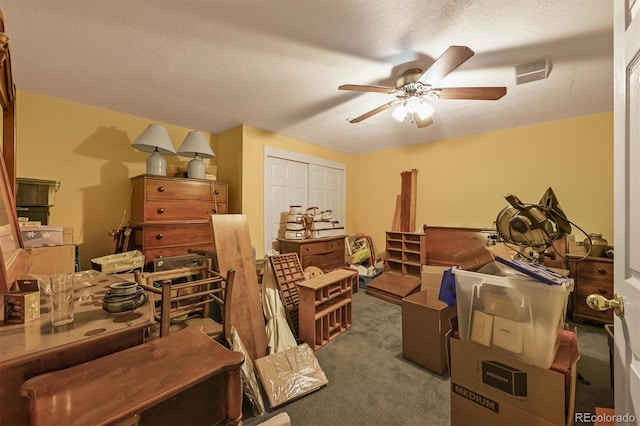 5554 S Ward Way, Littleton, CO 80127 - storage featuring a ceiling fan