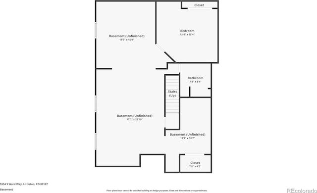 5554 S Ward Way, Littleton, CO 80127 - home floor plan