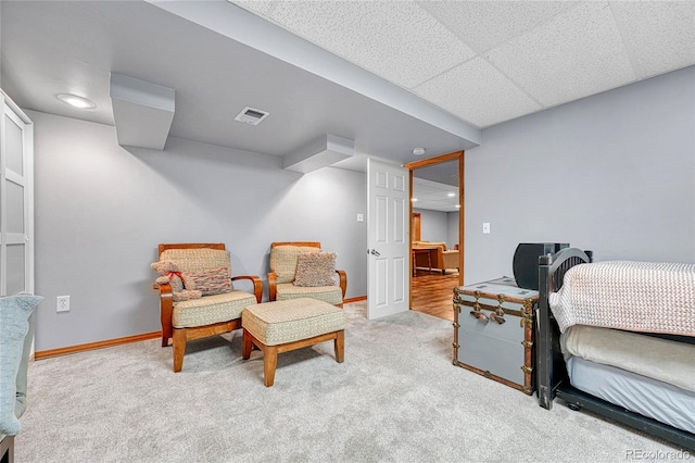 11820 W 66th Pl Unit C, Arvada, CO 80004 - sitting room with carpet floors and baseboards