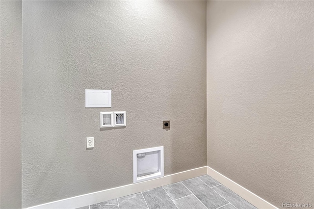 laundry room with hookup for an electric dryer