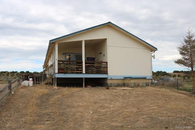 view of property exterior