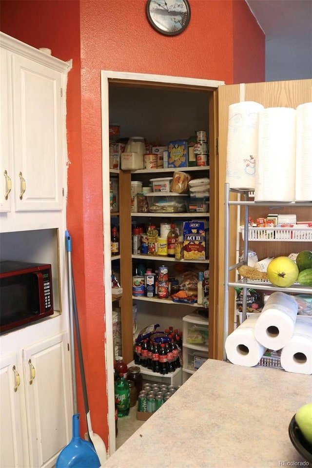 view of pantry