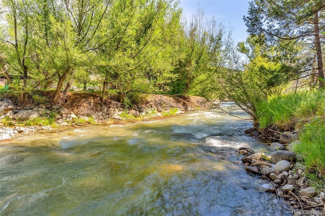 property view of water