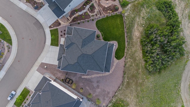 423 Rogers Way, Castle Rock, CO 80104 - aerial view of property and surrounding area