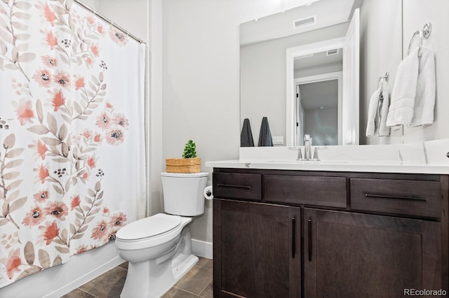 423 Rogers Way, Castle Rock, CO 80104 - full bath with vanity and tile patterned flooring