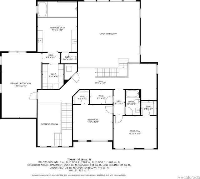 423 Rogers Way, Castle Rock, CO 80104 - view of home floor plan